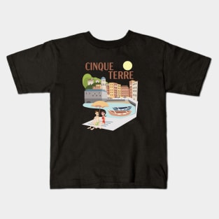 Cinque Terre, Italy Kids T-Shirt